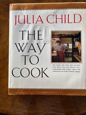 The Way to Cook - White & Brown Hardcover Cookbook